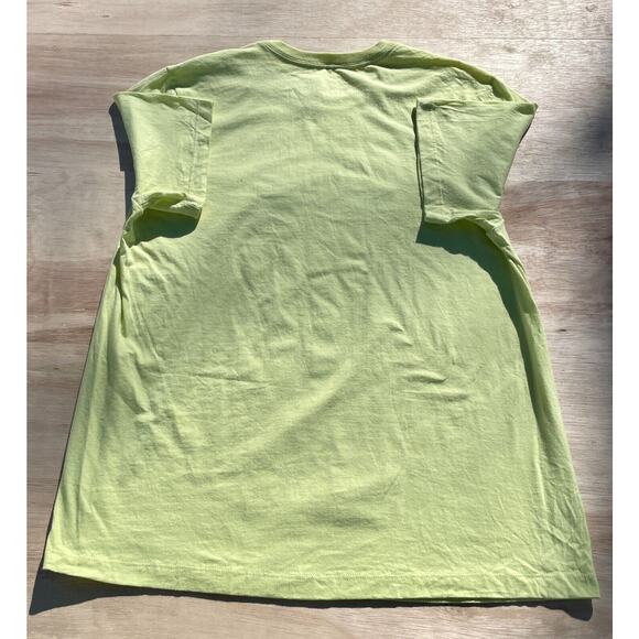 NIKE Just Do It Big Logo T-Shirt Short Sleeve AT2749 352 Men Green/White SIZE XL - Picture 7 of 7